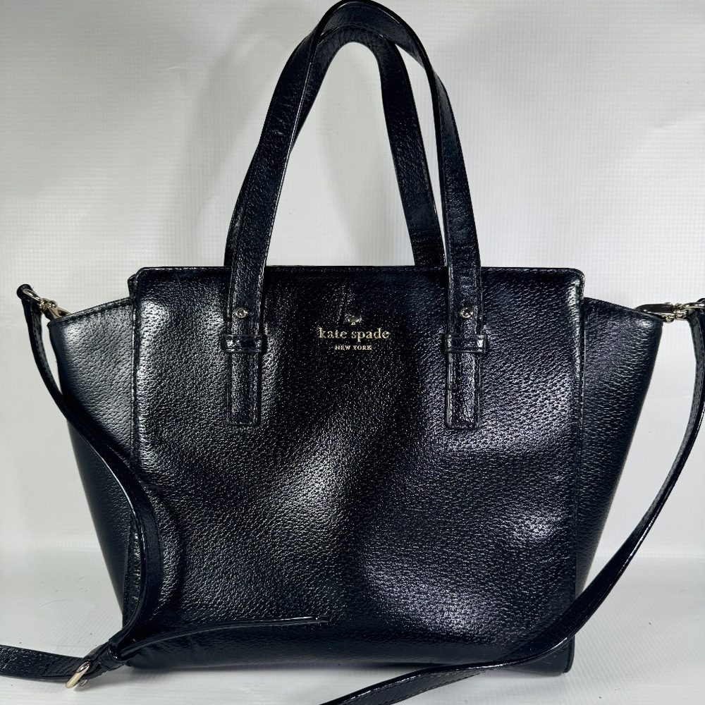 Kate Spade Black Leather Hand/Shoulder Bag